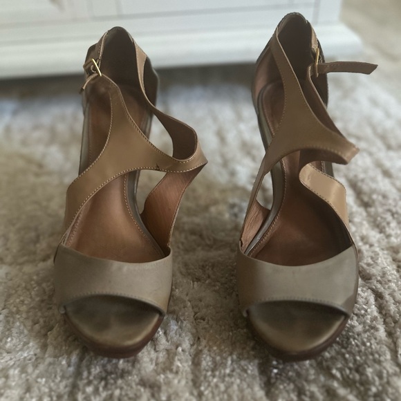 LEIFSDOTTIR LLONA WEDGE SANDALS BROWN SIZE 7 12 - Picture 2 of 8